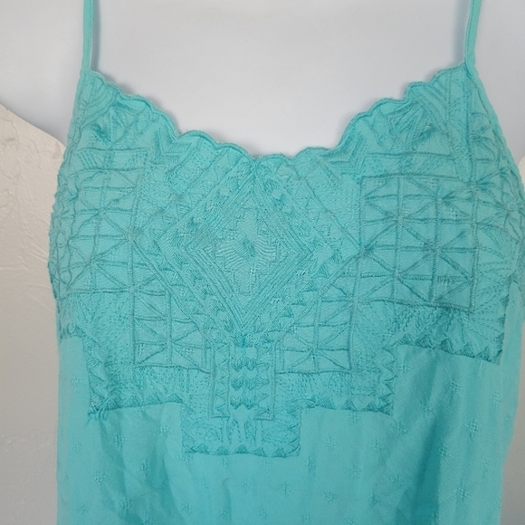 Maurices Women's Small Blue Tank Top Spaghetti Strap Strappy Lightweight Soft - Picture 2 of 7